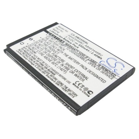 Batterie pour Samsung GT-E1200 (650 mAh/2.41 Wh, 3.7 V)