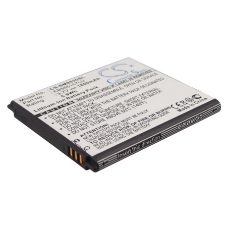 Batterie pour Samsung SHV-E500S (1600 mAh/5.92 Wh, 3.7 V)