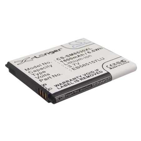 Batterie pour Samsung Galaxy Beam (1800 mAh/6.66 Wh, 3.7 V)