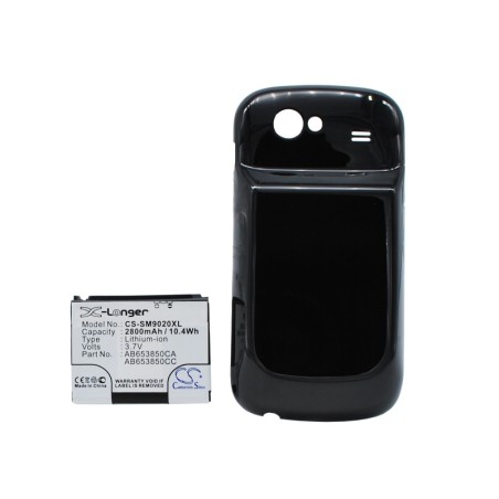 Batterie pour Samsung AB653850CABSTD (2800 mAh/10.36 Wh, 3.7 V)