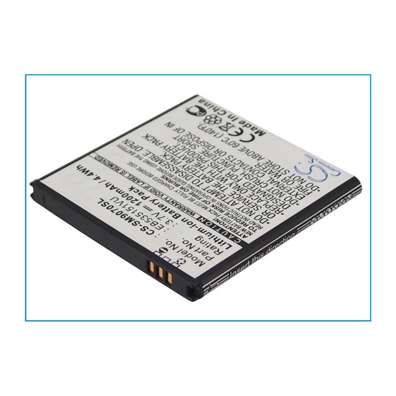 Batterie pour Samsung EB535151VUBSTD (1200 mAh/4.44 Wh, 3.7 V)