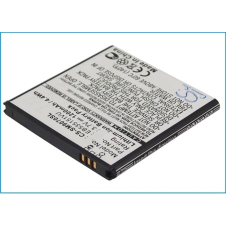 Batterie pour Samsung EB535151VUBSTD (1200 mAh/4.44 Wh, 3.7 V)