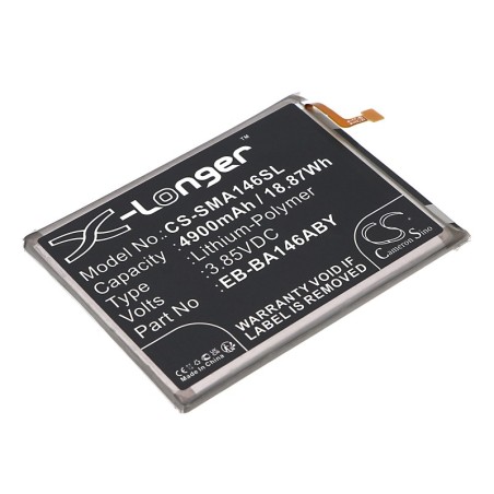 Batterie pour Samsung SM-A146A (4900 mAh/18.87 Wh, 3.85 V)
