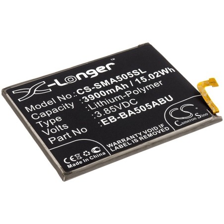 Batterie pour Samsung Galaxy A30 (3900 mAh/15.02 Wh, 3.85 V)