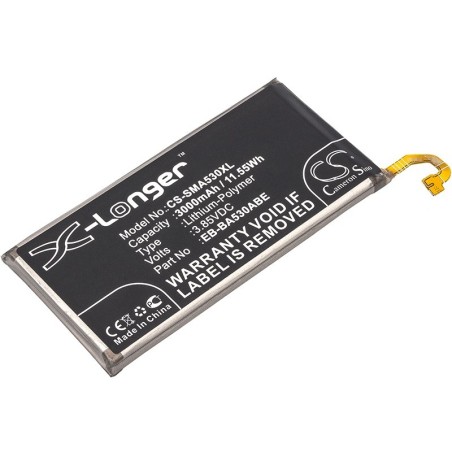 Batterie pour Samsung Galaxy A8 2018 (3000 mAh/11.55 Wh, 3.85 V)