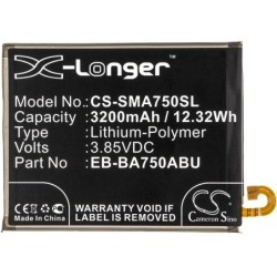Batterie pour Samsung EB-BA750ABE (3200 mAh/12.32 Wh, 3.85 V)