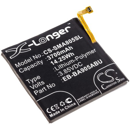 Batterie pour Samsung Galaxy A80 (3700 mAh/14.25 Wh, 3.85 V)
