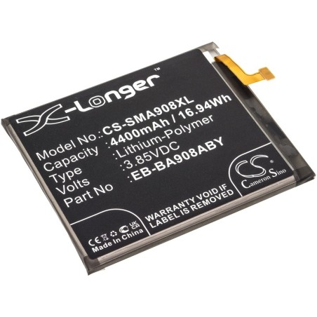 Batterie pour Samsung SM-A908 (4400 mAh/16.94 Wh, 3.85 V)