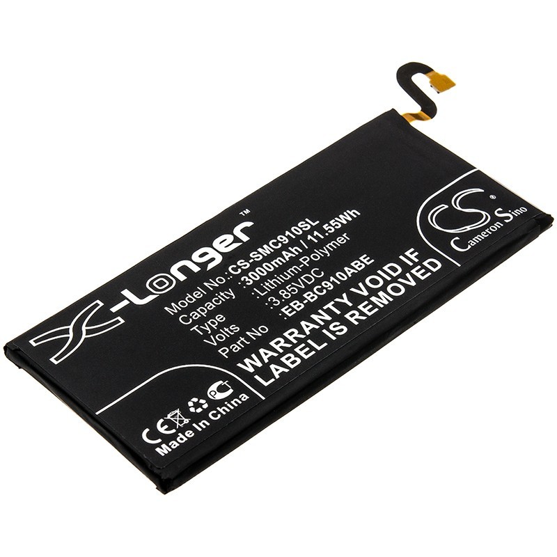 Batterie pour Samsung Galaxy C910 (3000 mAh/11.55 Wh, 3.85 V)