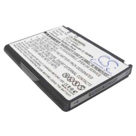 Batterie pour Samsung BST5268BC (800 mAh/2.96 Wh, 3.7 V)