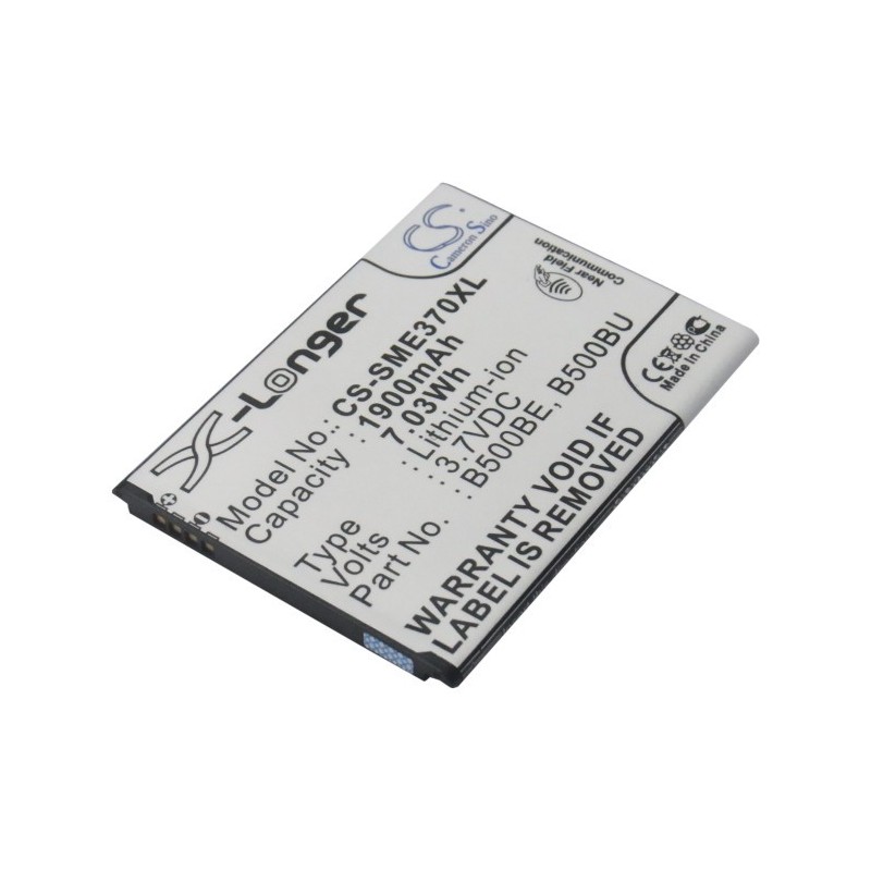 Batterie pour Samsung SHV-E370D (1900 mAh/7.03 Wh, 3.7 V)