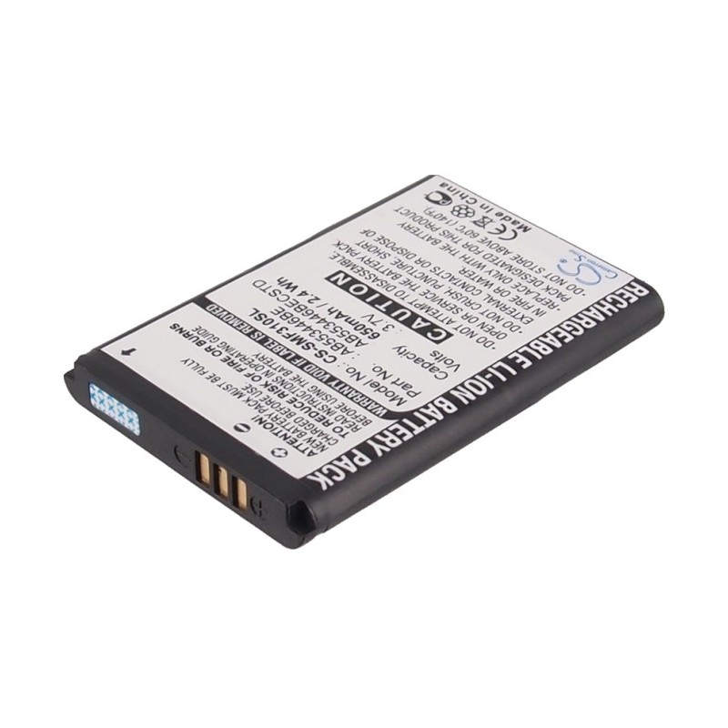 Batterie pour Samsung SGH-M110 Solid (650 mAh/2.41 Wh, 3.7 V)