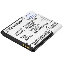 Batterie pour Samsung EB-BG360BBE (2000 mAh/7.6 Wh, 3.8 V)