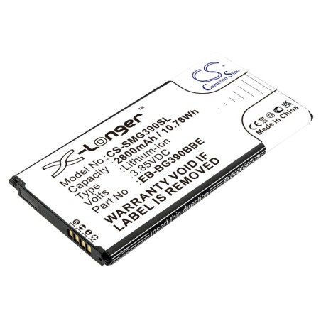 Batterie pour Samsung EB-BG390BBE (2800 mAh/10.78 Wh, 3.85 V)