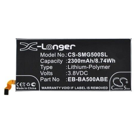Batterie pour Samsung Galaxy A5 (2300 mAh/8.74 Wh, 3.8 V)