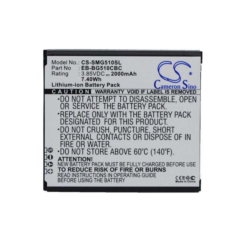 Batterie pour Samsung Galaxy Core Max (2000 mAh/7.7 Wh, 3.85 V)