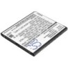 Batterie pour Samsung Galaxy Eclipse 2 (2400 mAh/9.12 Wh, 3.8 V)
