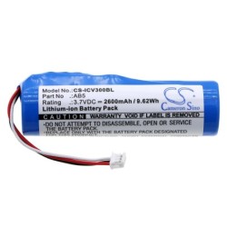 Batterie pour Intermec AB5 (2600 mAh/9.62 Wh, 3.7 V)