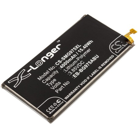 Batterie pour Samsung Galaxy S10 Plus (4000 mAh/15.4 Wh, 3.85 V)