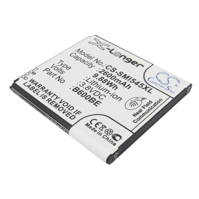 Batterie pour Samsung SHV-E300 (2600 mAh/9.88 Wh, 3.8 V)
