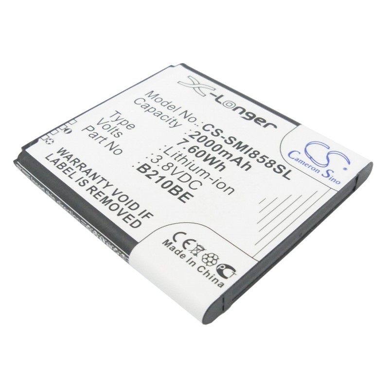 Batterie pour Samsung B210BE (2000 mAh/7.6 Wh, 3.8 V)