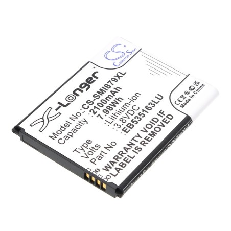 Batterie pour Samsung SGH-E270 (2100 mAh/7.98 Wh, 3.8 V)
