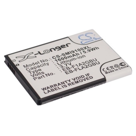 Batterie pour Samsung Galaxy Camera (1600 mAh/5.92 Wh, 3.7 V)