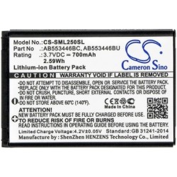 Batterie pour Samsung E2652 (700 mAh/2.59 Wh, 3.7 V)