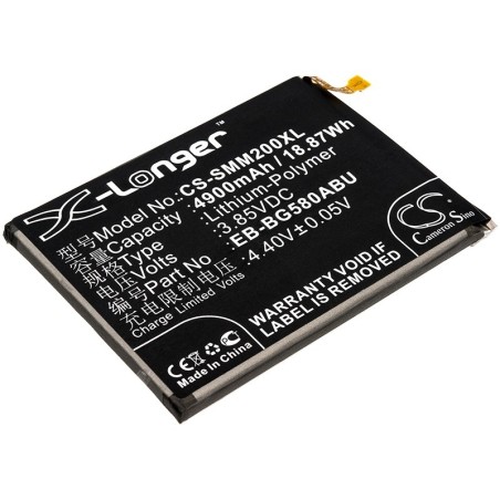 Batterie pour Samsung Galaxy A40s (4900 mAh/18.87 Wh, 3.85 V)