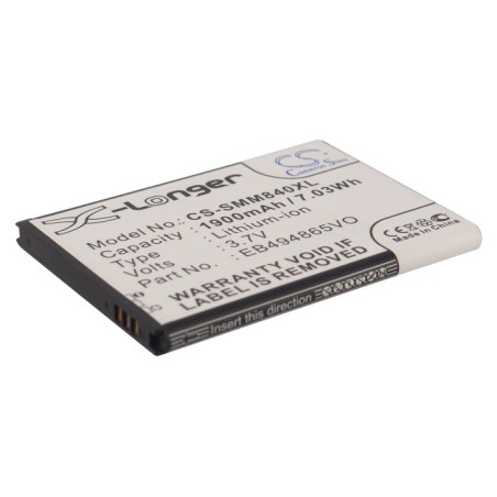 Batterie pour BoostMobile SPH-M840 (1900 mAh/7.03 Wh, 3.7 V)