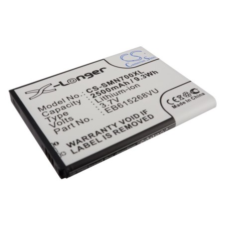 Batterie pour AT&T EB615268VA (2500 mAh/9.25 Wh, 3.7 V)