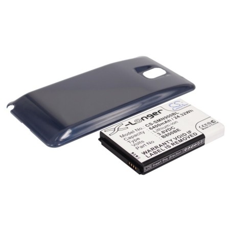 Batterie pour Samsung SC-01F (6400 mAh/24.32 Wh, 3.8 V)