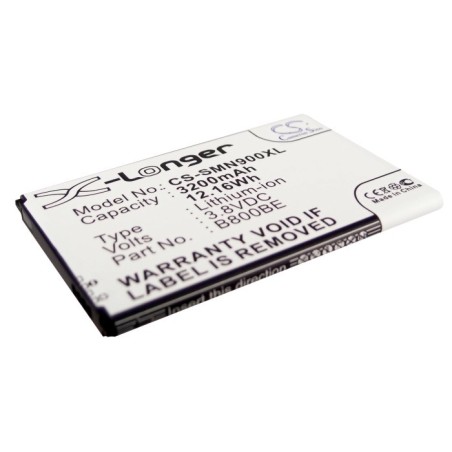 Batterie pour Samsung SC-01F (3200 mAh/12.16 Wh, 3.8 V)