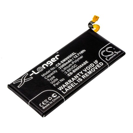 Batterie pour Samsung EB-BN950ABA (3300 mAh/12.71 Wh, 3.85 V)