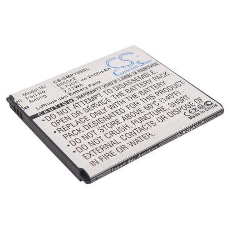 Batterie pour Samsung B650AC (2100 mAh/7.77 Wh, 3.7 V)