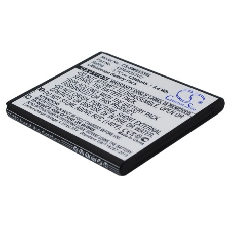 Batterie pour Samsung SHV-E220 (1200 mAh/4.44 Wh, 3.7 V)