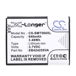 Batterie pour Samsung EB424255VABSTD (940 mAh/3.48 Wh, 3.7 V)