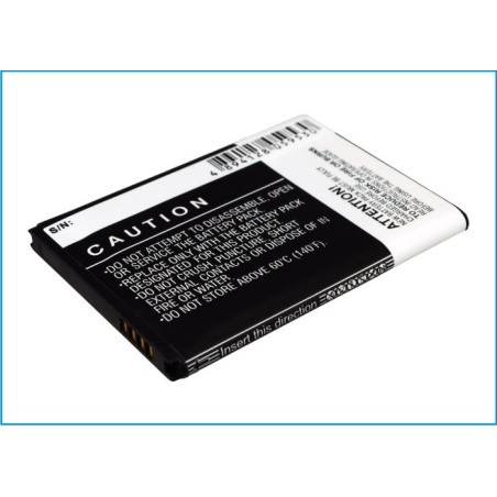 Batterie pour Samsung EB-L1G5HBA (1750 mAh/6.48 Wh, 3.7 V)
