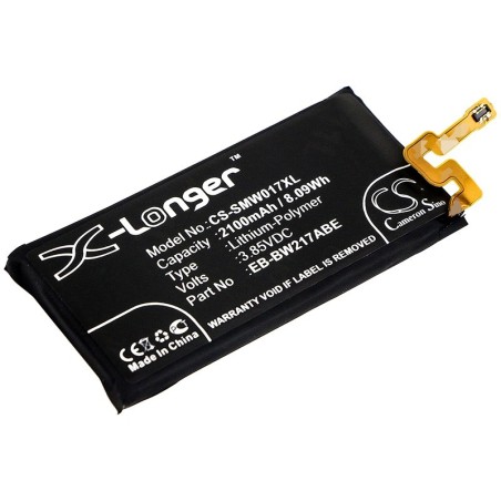 Batterie pour Samsung SM-W2017 (2100 mAh/8.09 Wh, 3.85 V)