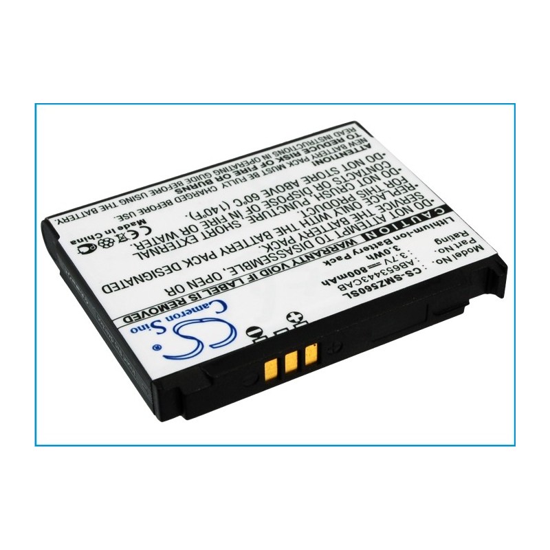 Batterie pour Samsung Gravity 2 (800 mAh/2.96 Wh, 3.7 V)