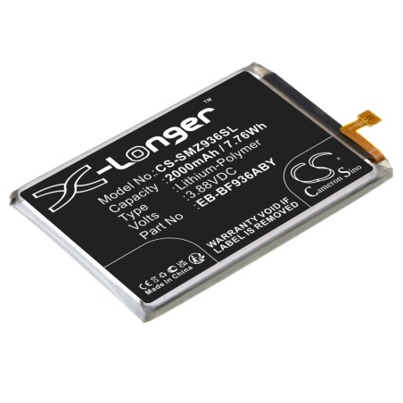 Batterie pour Samsung SC-55C (2000 mAh/7.76 Wh, 3.88 V)