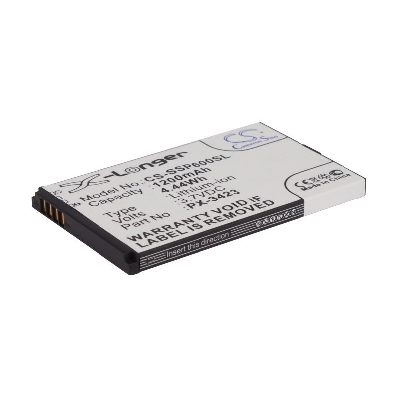 Batterie pour Simvalley SP-40 (1200 mAh/4.44 Wh, 3.7 V)