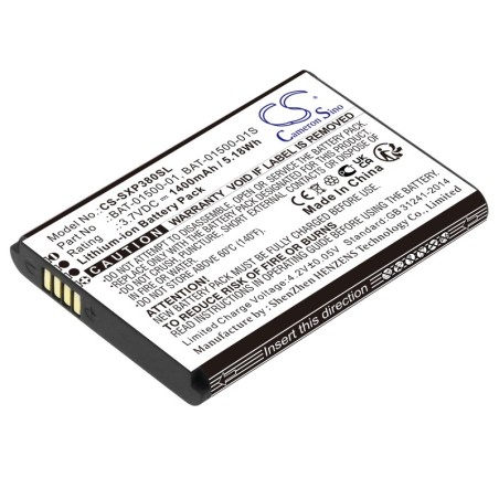 Batterie pour Sonim XP3 (1400 mAh/5.18 Wh, 3.7 V)
