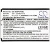 Batterie pour Sonim XP5s (3000 mAh/11.4 Wh, 3.8 V)