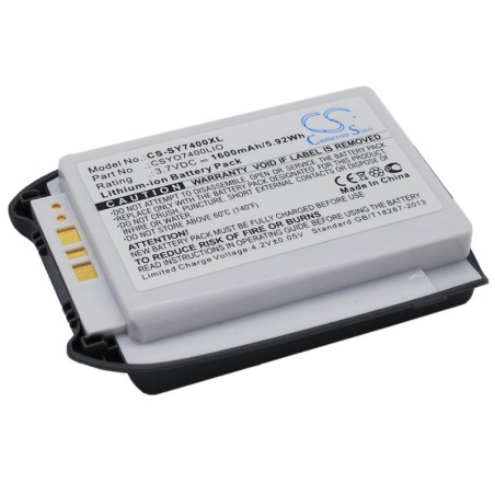 Batterie pour Sanyo SCP7400 (1600 mAh/5.92 Wh, 3.7 V)