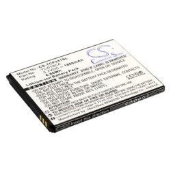 Batterie pour TCL TLi019CA (1800 mAh/6.66 Wh, 3.7 V)