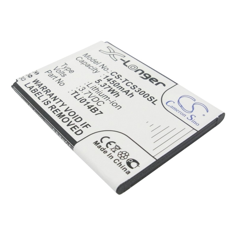 Batterie pour TCL E708 (1450 mAh/5.37 Wh, 3.7 V)