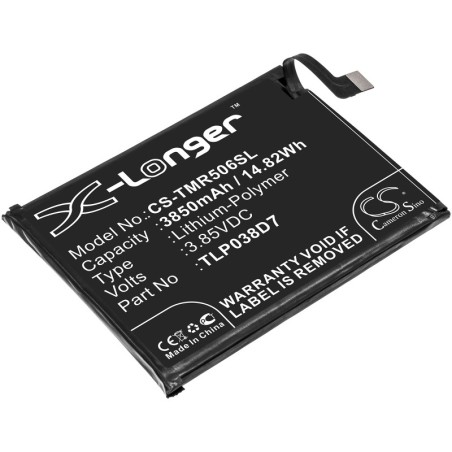 Batterie pour Verizon 10A++ (3850 mAh/14.82 Wh, 3.85 V)