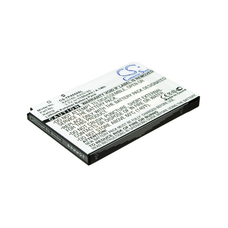 Batterie pour HTC Kaiser (1100 mAh/4.07 Wh, 3.7 V)