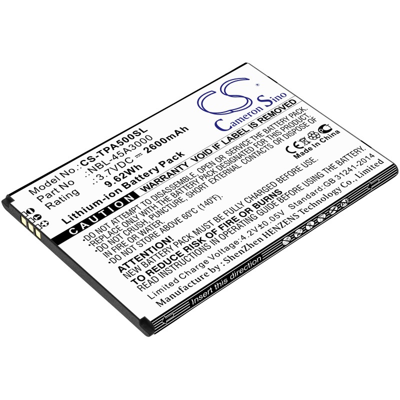 Batterie pour TP-Link TP7032A (2600 mAh/9.62 Wh, 3.7 V)